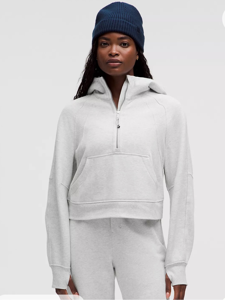 Lululemon Athletica Scuba Half-Zip Hoodie And Joggers